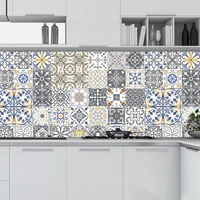 Decal gạch bông họa tiết xám trắng 2 (HG)