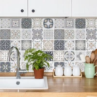 Decal gạch bông họa tiết xám trắng (HG)