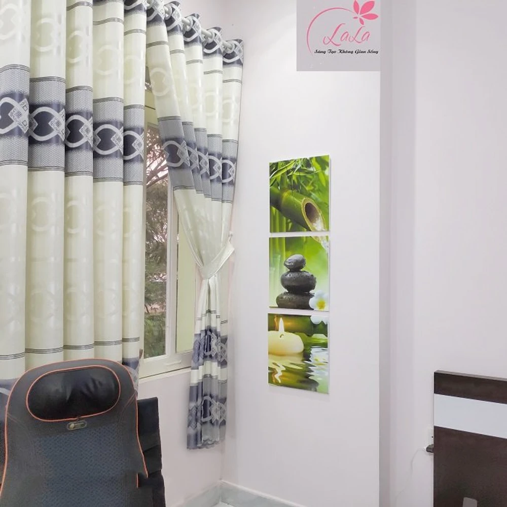 Tranh Spa trúc xanh