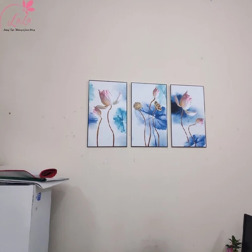 Tranh treo tường hoa sen nghệ thuật