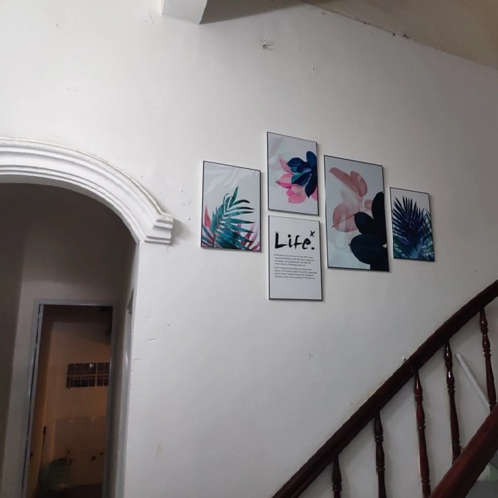 Tranh treo tường lá nghệ thuật cách điệu (HG)