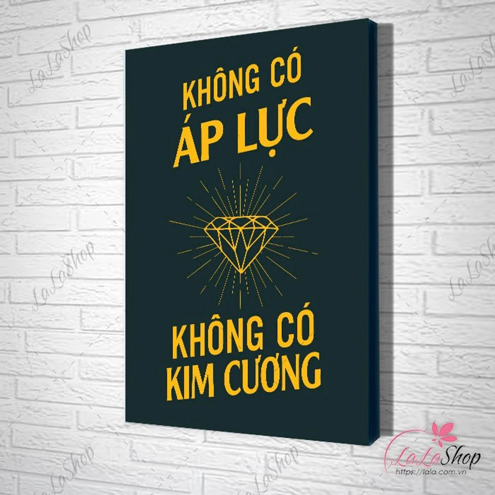 Tranh văn phòng không có áp lực không có kim cương 2