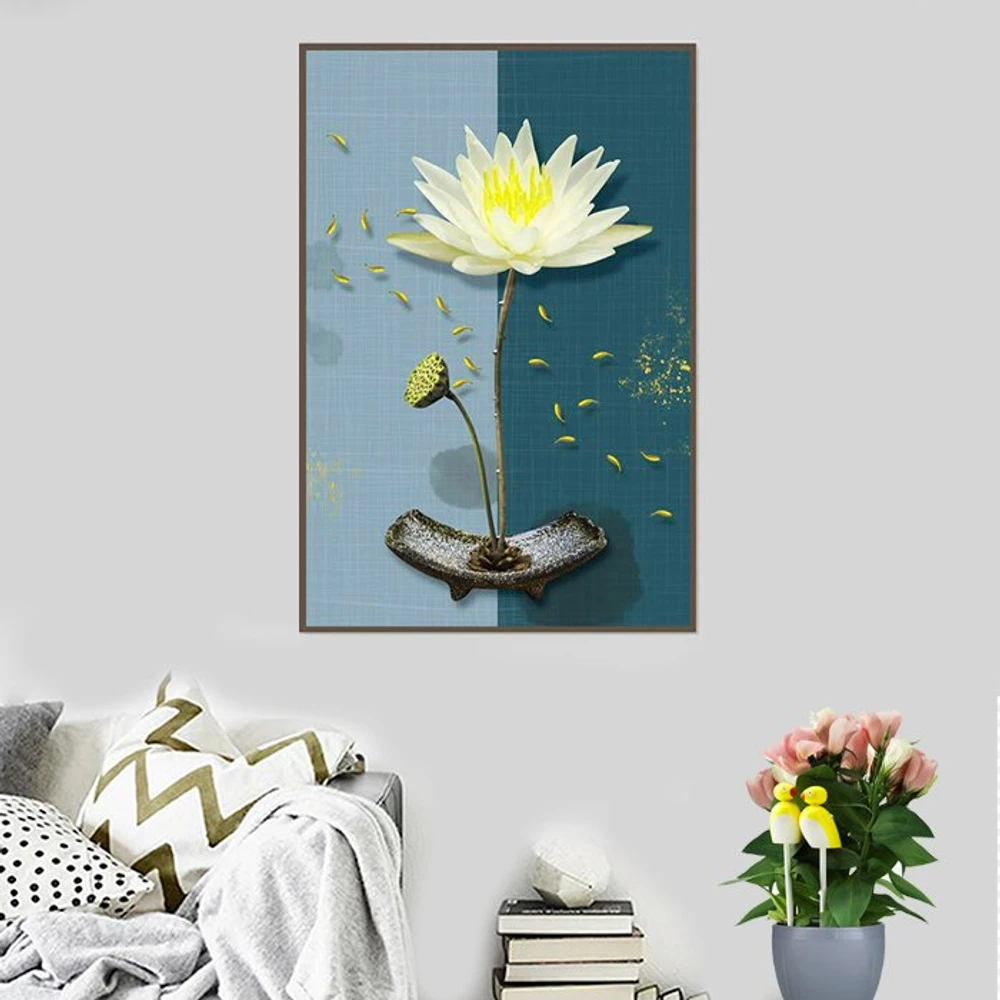 Tranh treo tường hoa thanh bình