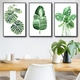 Tranh treo tường lá xanh nhiệt