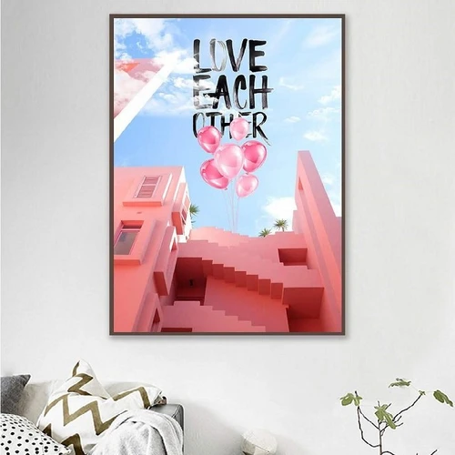Tranh treo tường love each other