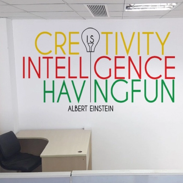 Decal văn phòng intelligence