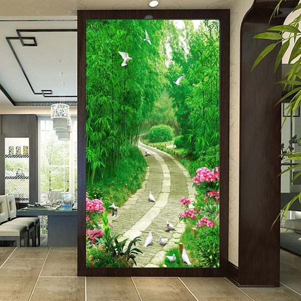 Tranh Dán Tường Rừng Trúc