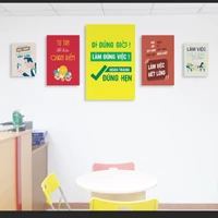 Tranh văn phòng combo 32