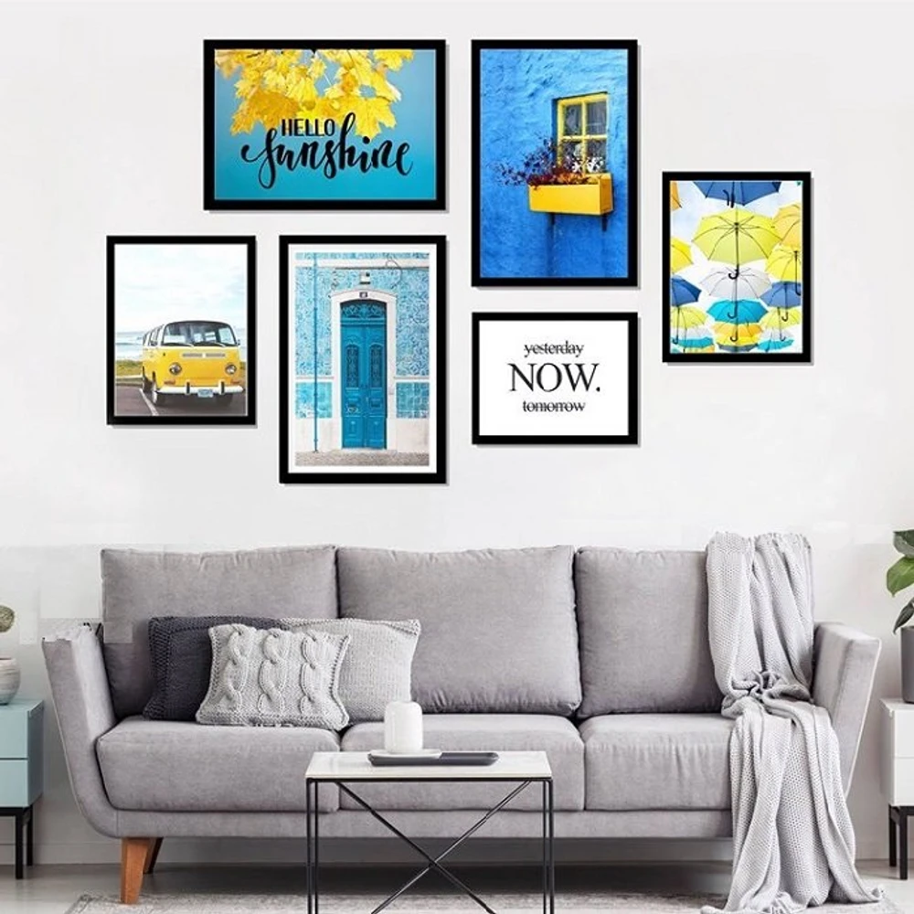 Bộ tranh treo tường hello sunshine