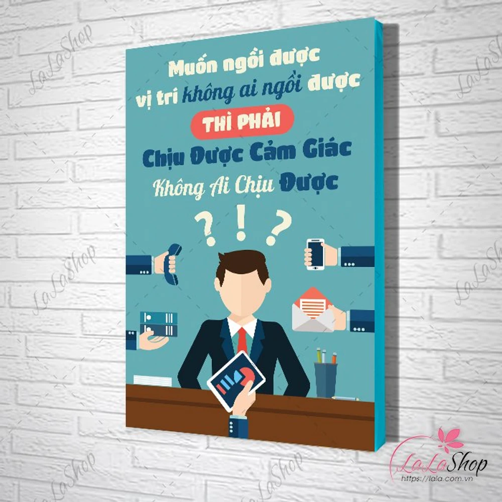 Tranh văn phòng muốn ngồi ở vị trí không ai ngồi được