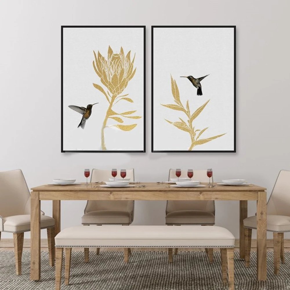 Tranh treo tường cúc vàng (HG)