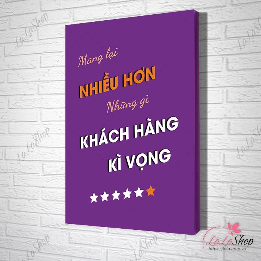 Tranh văn phòng mang lại nhiều hơn những gì khách hàng kì vọng