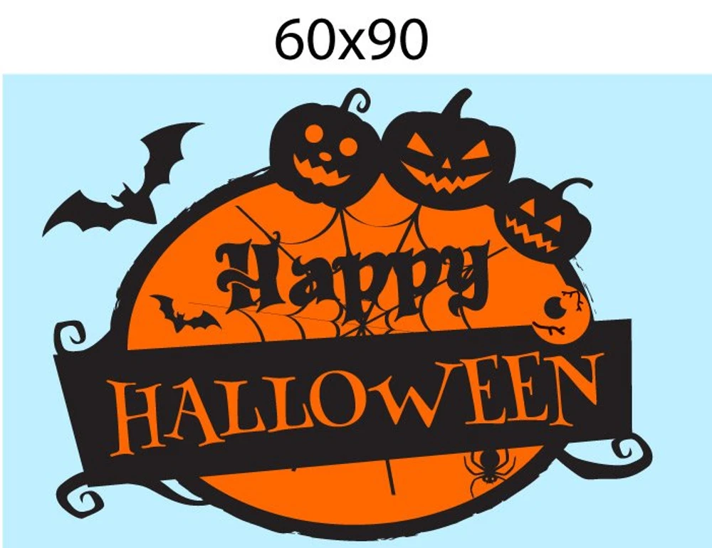 Decal trang trí halloween rùng rợn combo 1