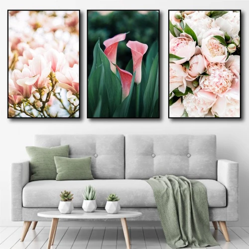 Tranh treo tường các loại hoa 3