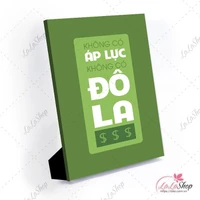 Tranh để bàn không có áp lực không có đô la