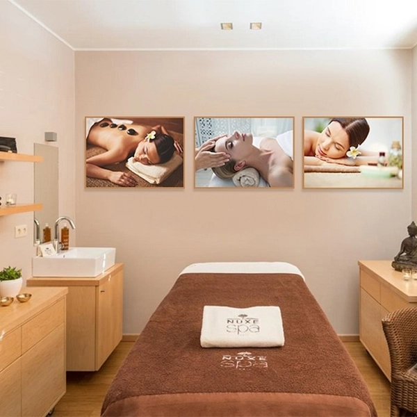 Tranh treo tường spa 3 cô gái (HG)