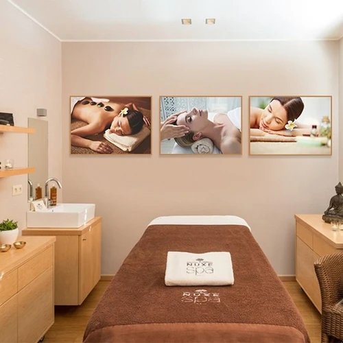 Tranh treo tường spa 3 cô gái (HG)