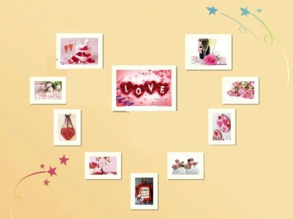 Khung gỗ bộ 10 khung - KG018