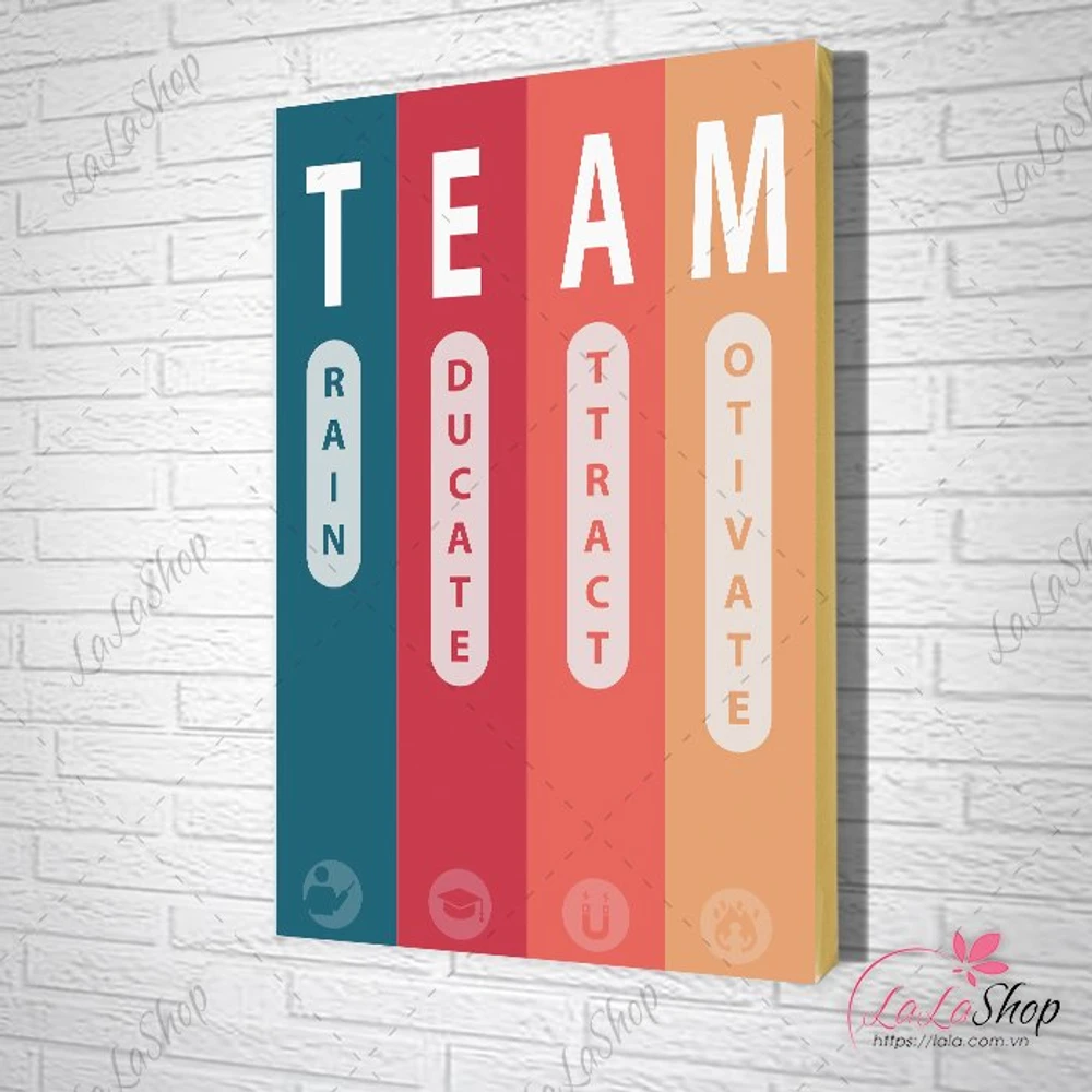 Tranh văn phòng team