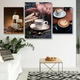 Bộ Tranh Treo Tường Hương Vị Coffee 2