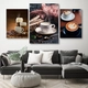 Bộ Tranh Treo Tường Hương Vị Coffee 2
