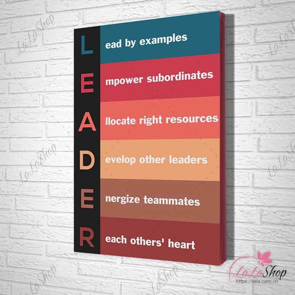 Tranh văn phòng leader