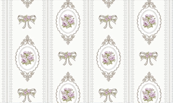 Giấy dán tường texture hoa hồng GHQ7702