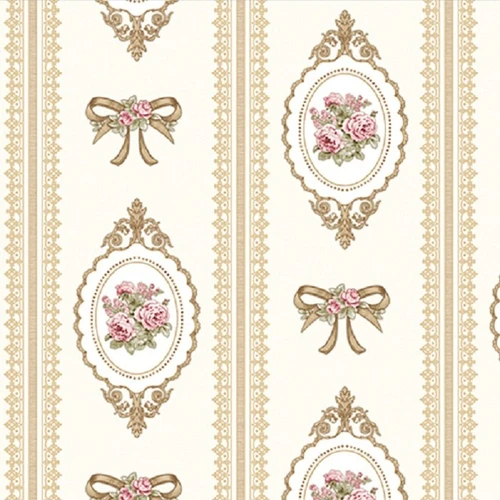 Giấy dán tường hoa hồng GHQ7702