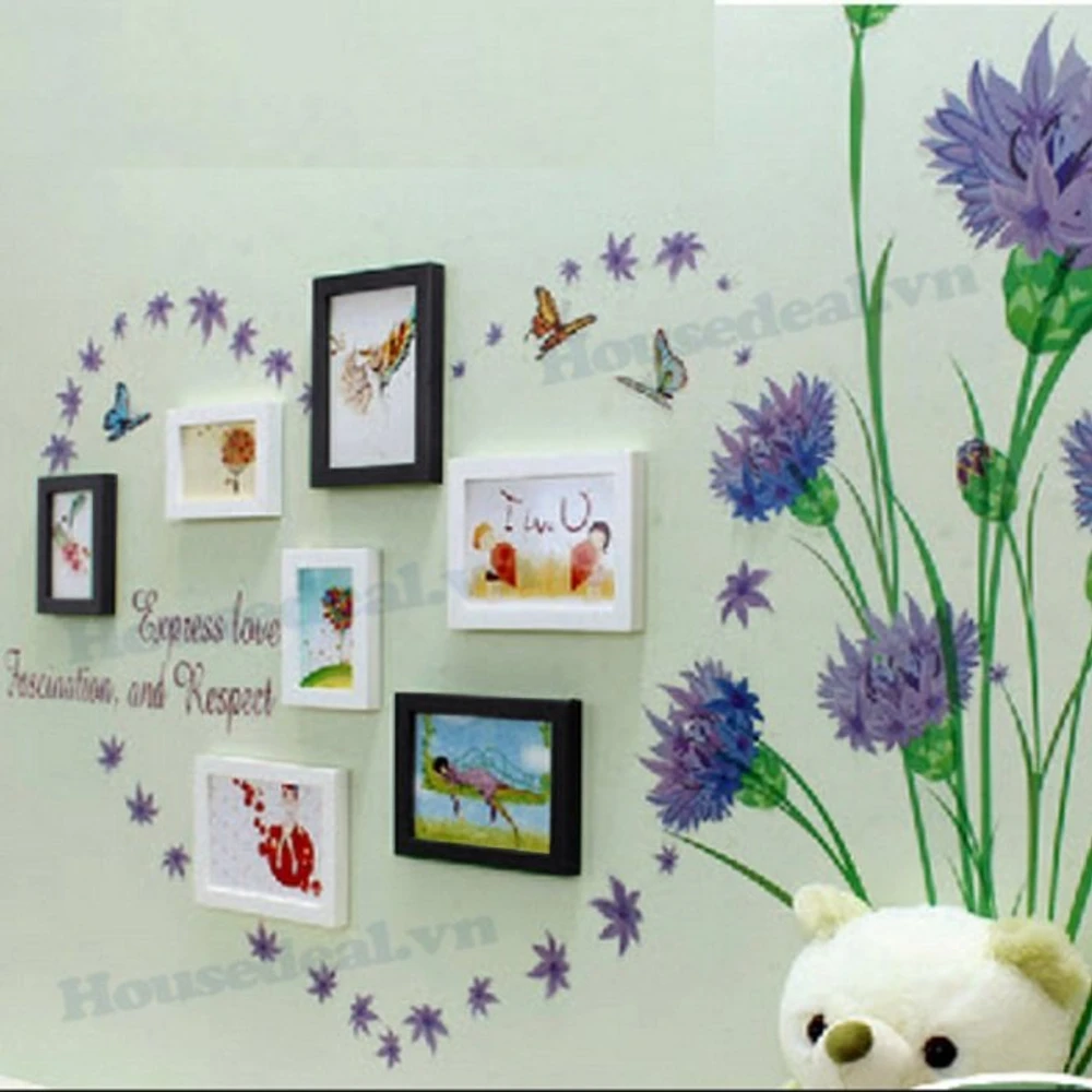 Khung ảnh 7 khung kèm KA081