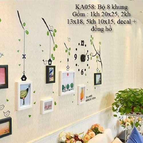 Khung ảnh 8 khung - KA058