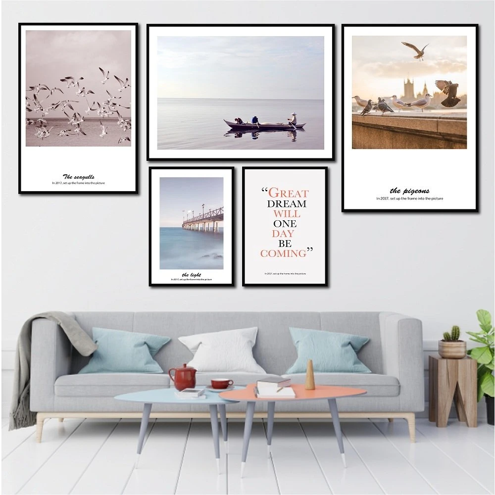Bộ Tranh Treo Tường Phong Cảnh Biển Great Dream (HG)