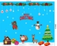 Decal trang trí noel combo đêm giáng sinh an lành