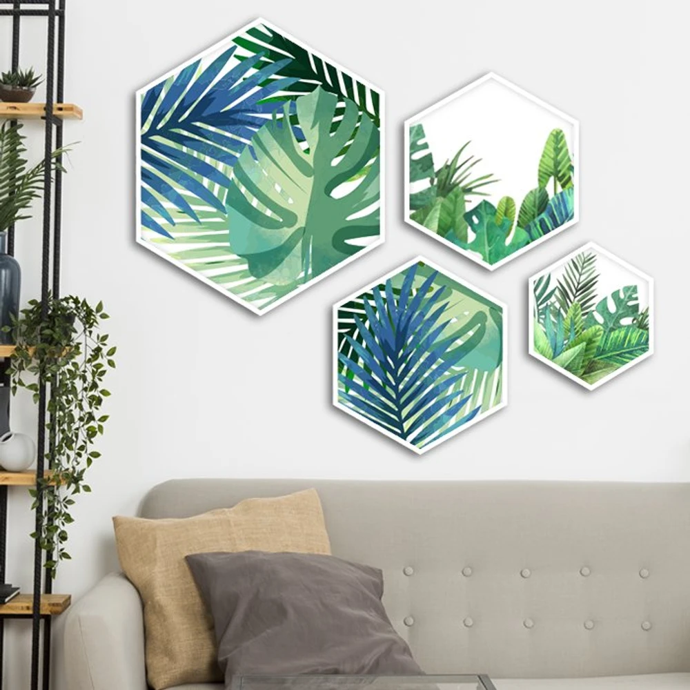 Tranh treo tường Lá xanh 15