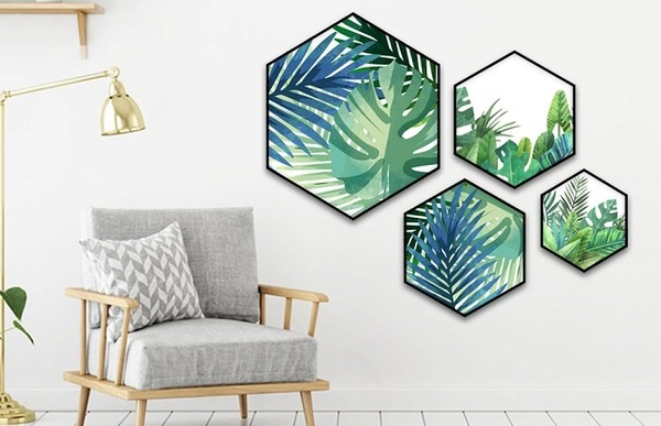 Tranh treo tường Lá xanh 15