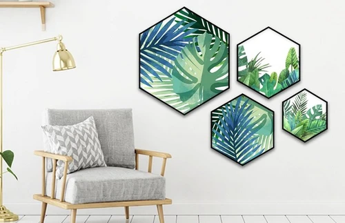 Tranh treo tường Lá xanh 15