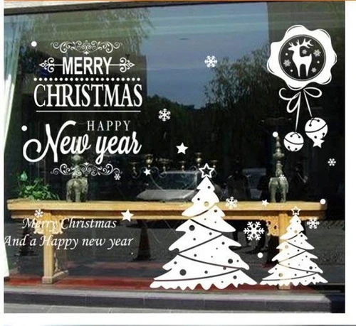 Decal dán kính chúc mừng năm mới, Noel