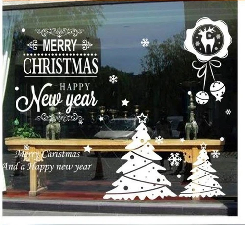 combo trang trí noel chúc mừng giáng sinh với cây thông