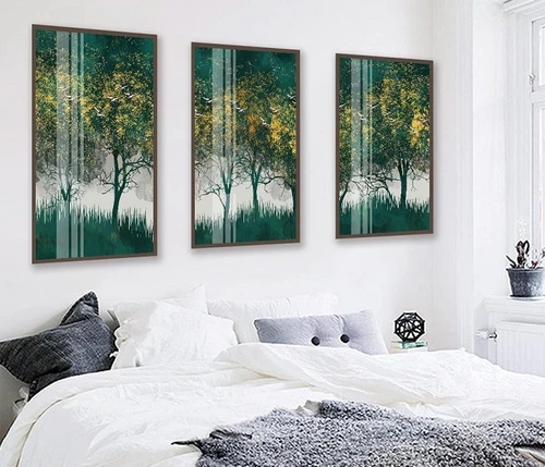 Tranh treo tường cánh rừng xanh