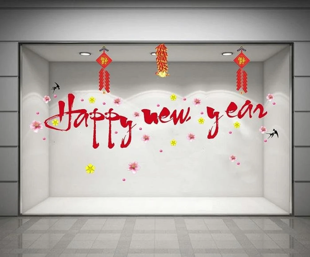 Decal happy new year 2