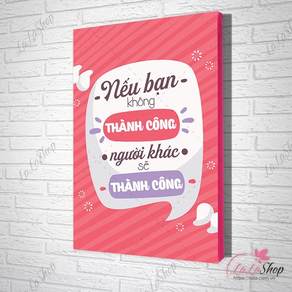 tranh văn phòng nếu bạn không thành công người khác sẽ thành công