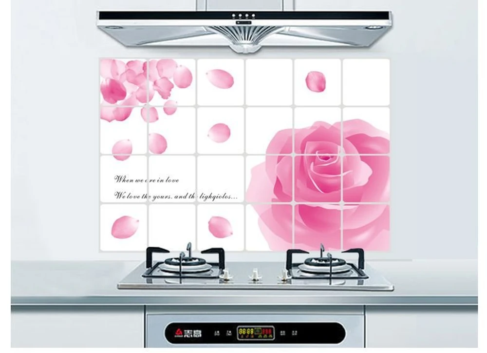 Dán bếp hoa hồng 3