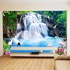 Tranh dán tường 3D Thác nước thiên nhiên
