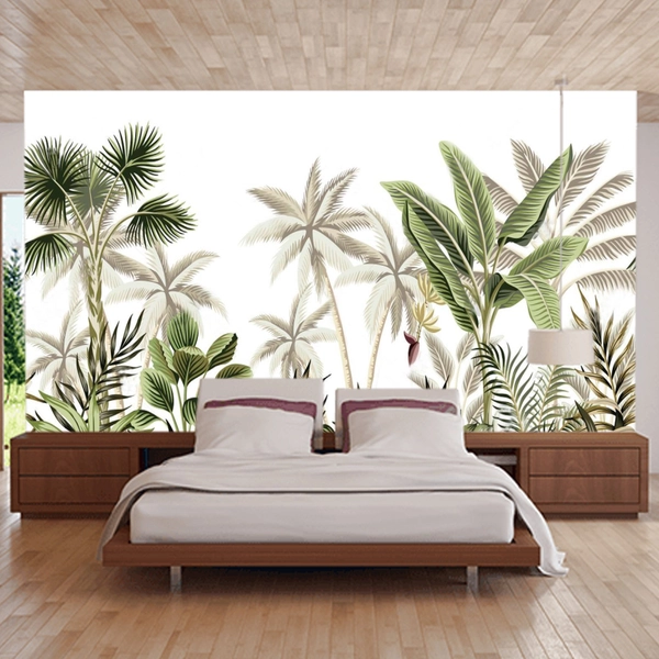 Tranh dán tường khung cảnh quê