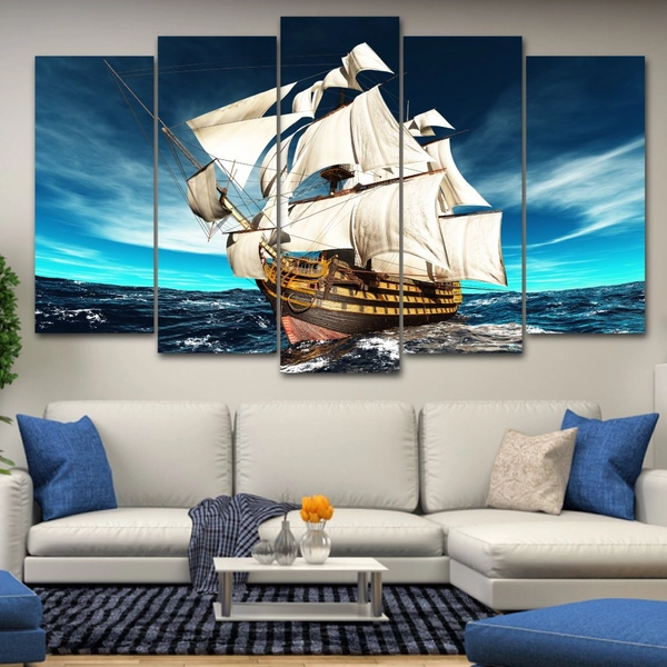 Tranh treo tường thuận buồm xuôi gió 15-1