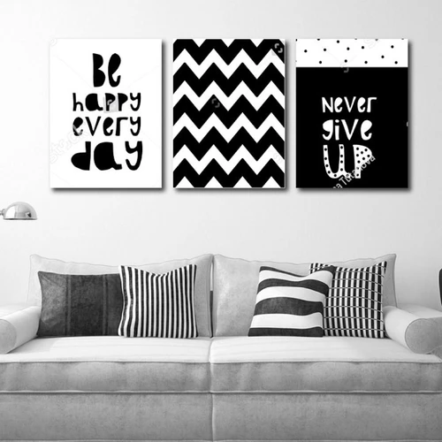 Tranh treo tường be happy every day