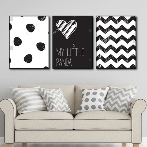 Tranh treo tường my little panda