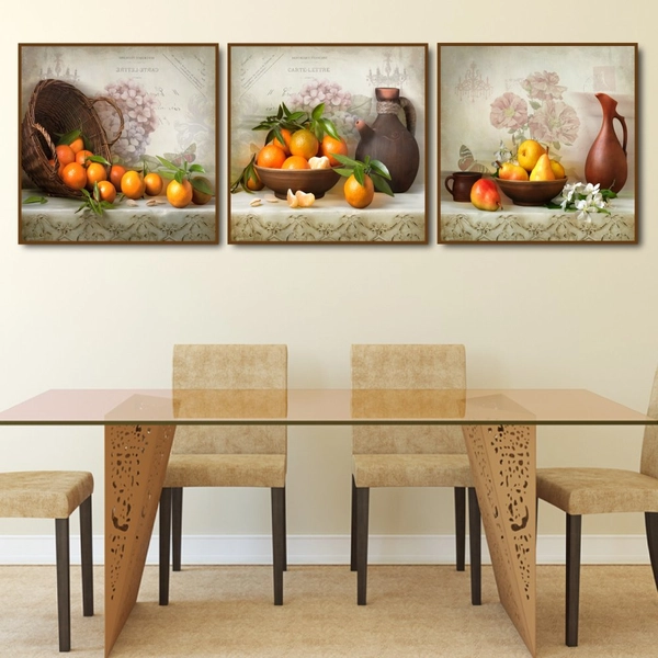 Tranh treo tường trái cây nghệ thuật 2