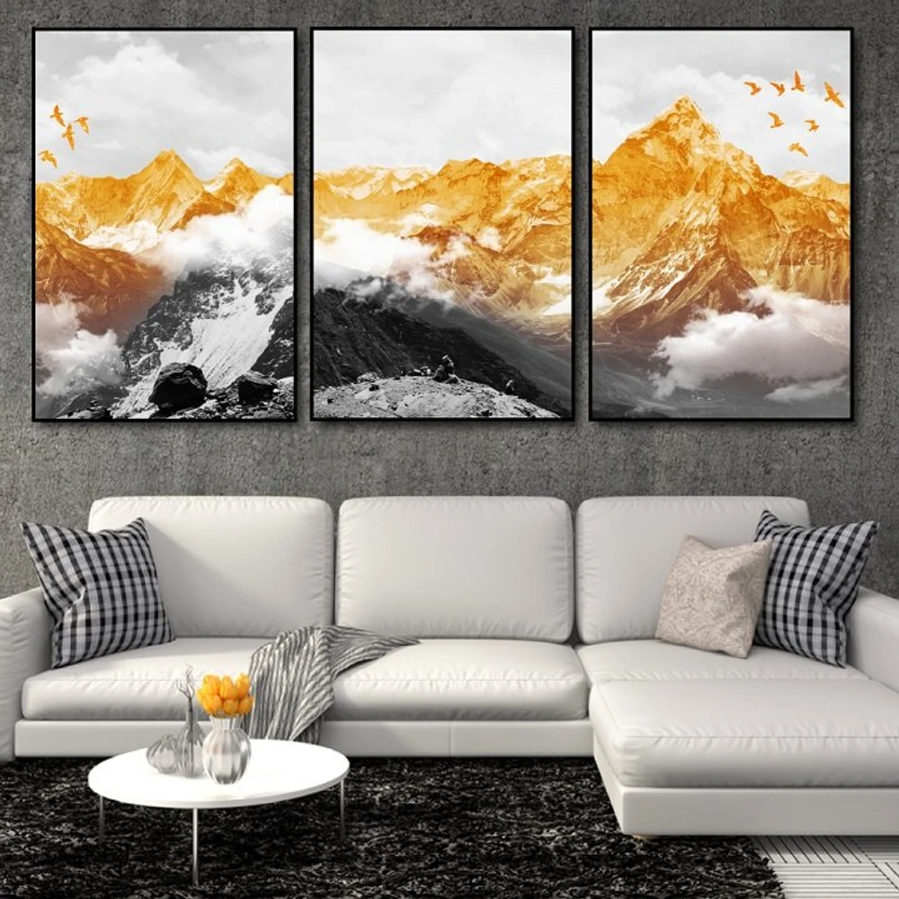 Tranh treo tường hùng vĩ kim sơn 2