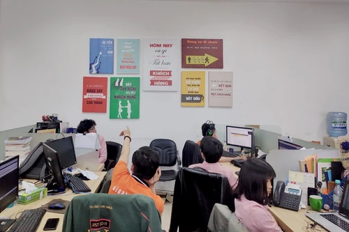 Tranh Treo Tường Nha Khoa Chăm Sóc Răng Miệng Khỏe Đẹp