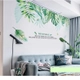 Decal dán tường giàn cây xanh lá to 2